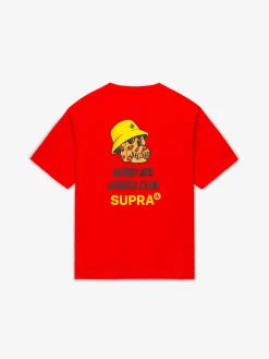 Back Skull Big Graphic Short-sleeved T-shirt