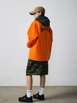 BAYC Back Graphic Woven Coach Jacket