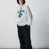 BAYC BIG GRAPHIC OVER FIT WOVEN PISTE