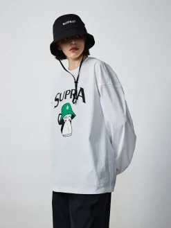 BAYC BIG GRAPHIC OVER FIT WOVEN PISTE
