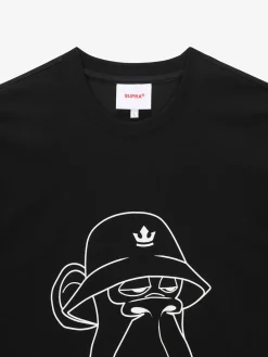 BAYC BIG GRAPHIC TRIKOT OVER FIT T-SHIRTS