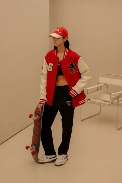 BAYC WOOL OVER FIT VARSITY JACKET