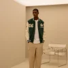 BAYC WOOL OVER FIT VARSITY JACKET