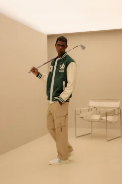 BAYC WOOL OVER FIT VARSITY JACKET