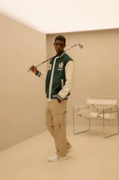 BAYC WOOL OVER FIT VARSITY JACKET