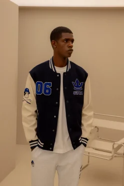 BAYC WOOL OVER FIT VARSITY JACKET