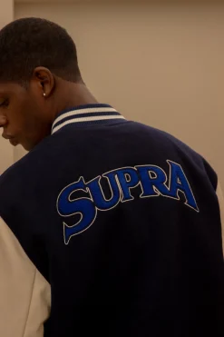 BAYC WOOL OVER FIT VARSITY JACKET