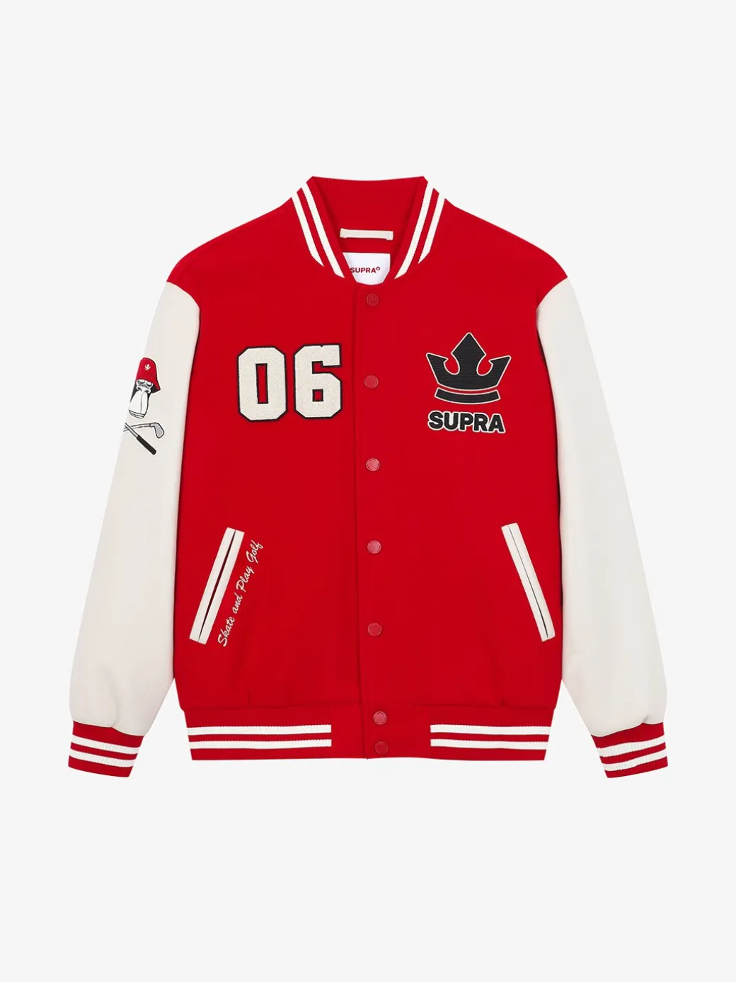 BAYC WOOL OVER FIT VARSITY JACKET