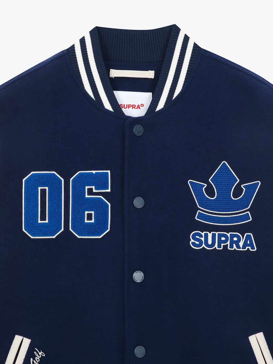 BAYC WOOL OVER FIT VARSITY JACKET