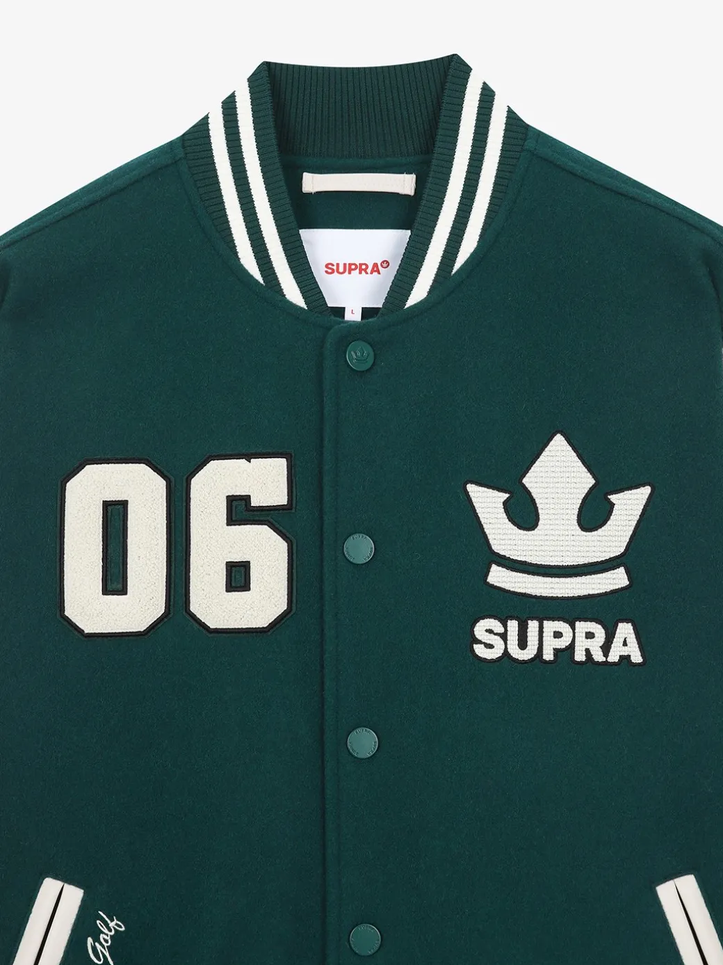 BAYC WOOL OVER FIT VARSITY JACKET