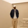 BAYC WOVEN OVER FIT VARSITY JACKET