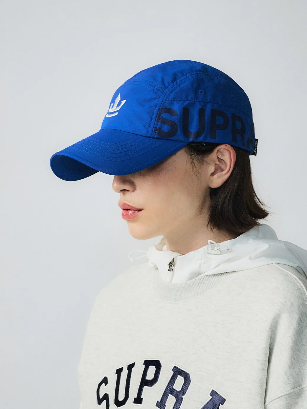 Crown Logo Point Basic Camp Cap