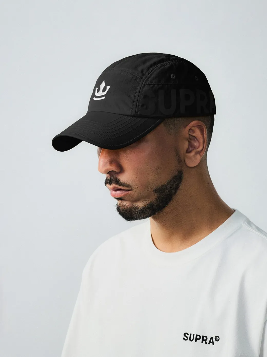 Crown Logo Point Basic Camp Cap