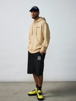ESSENTIAL BASIC LOGO HOOD ZIP UP