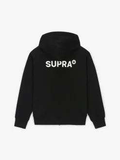 ESSENTIAL BASIC LOGO HOOD ZIP UP