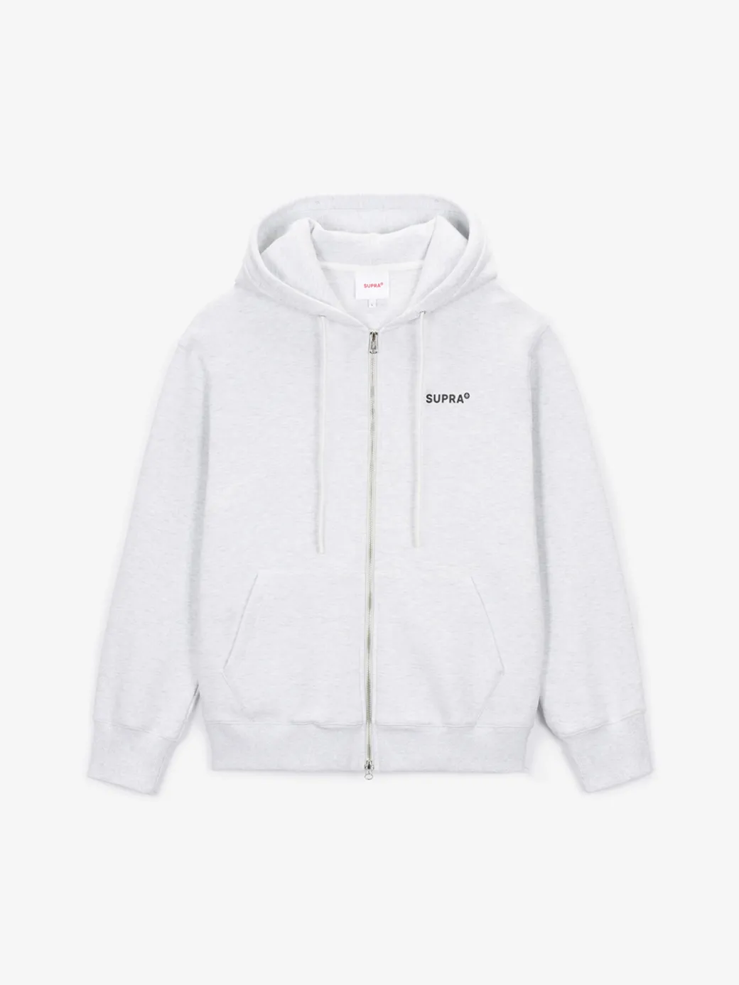ESSENTIAL BASIC LOGO HOOD ZIP UP