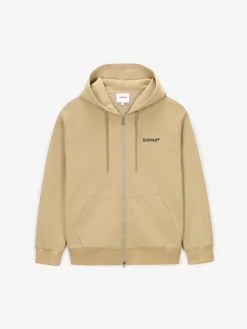 ESSENTIAL BASIC LOGO HOOD ZIP UP