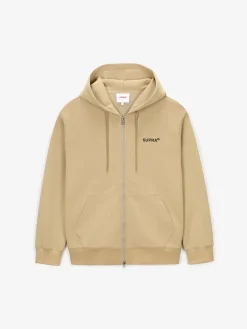 ESSENTIAL BASIC LOGO HOOD ZIP UP