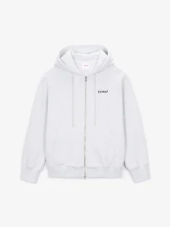 ESSENTIAL BASIC LOGO HOOD ZIP UP
