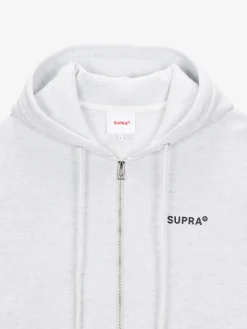 ESSENTIAL BASIC LOGO HOOD ZIP UP