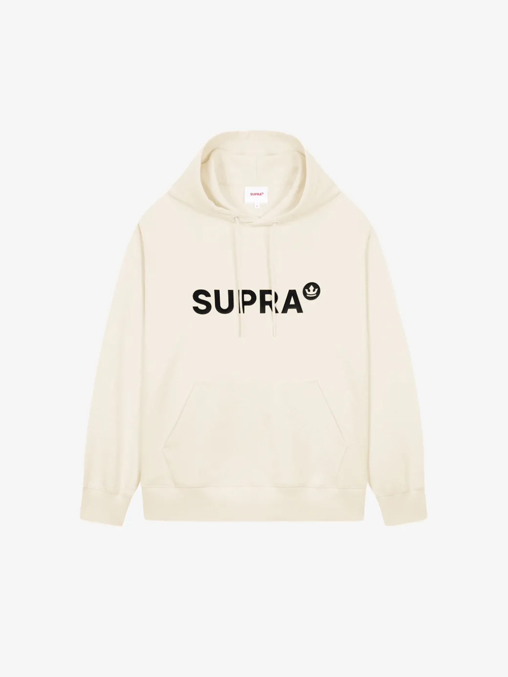 ESSENTIAL BASIC LOGO OVER FIT HOODIE