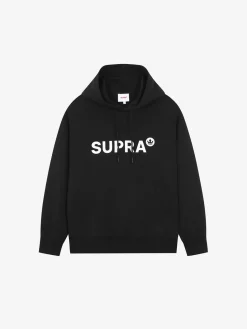 ESSENTIAL BASIC LOGO OVER FIT HOODIE