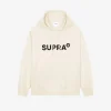 ESSENTIAL BASIC LOGO OVER FIT HOODIE