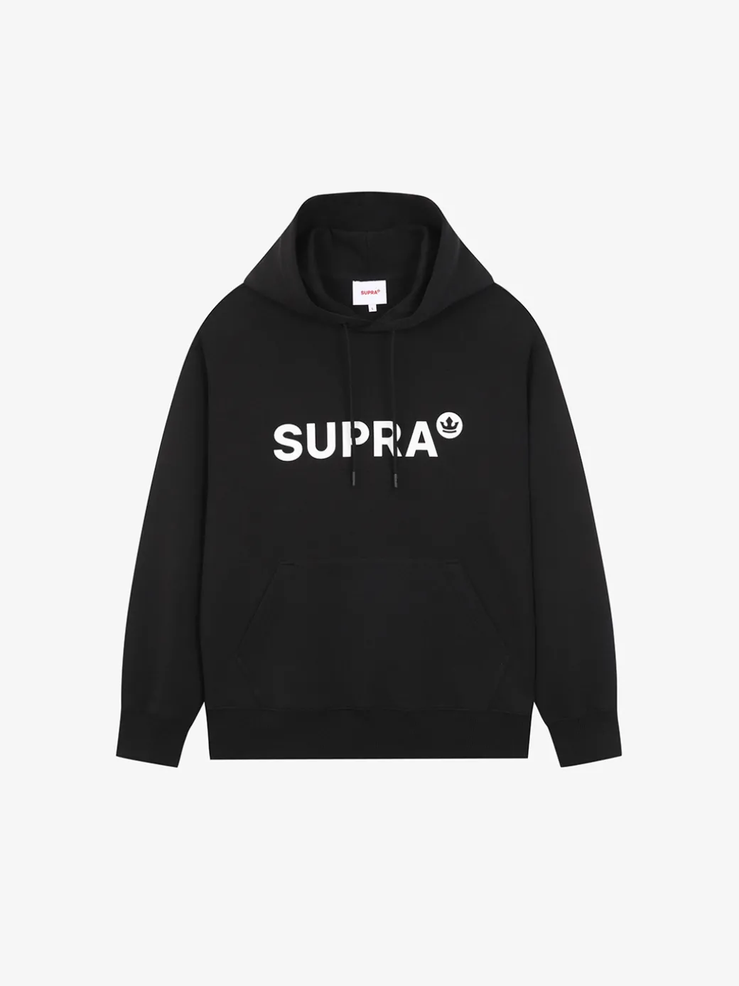 ESSENTIAL BASIC LOGO OVER FIT HOODIE