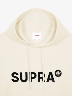 ESSENTIAL BASIC LOGO OVER FIT HOODIE