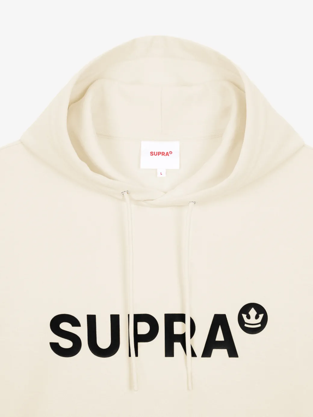 ESSENTIAL BASIC LOGO OVER FIT HOODIE