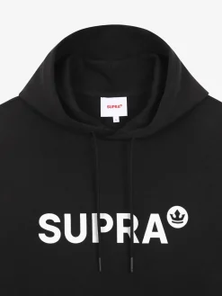 ESSENTIAL BASIC LOGO OVER FIT HOODIE