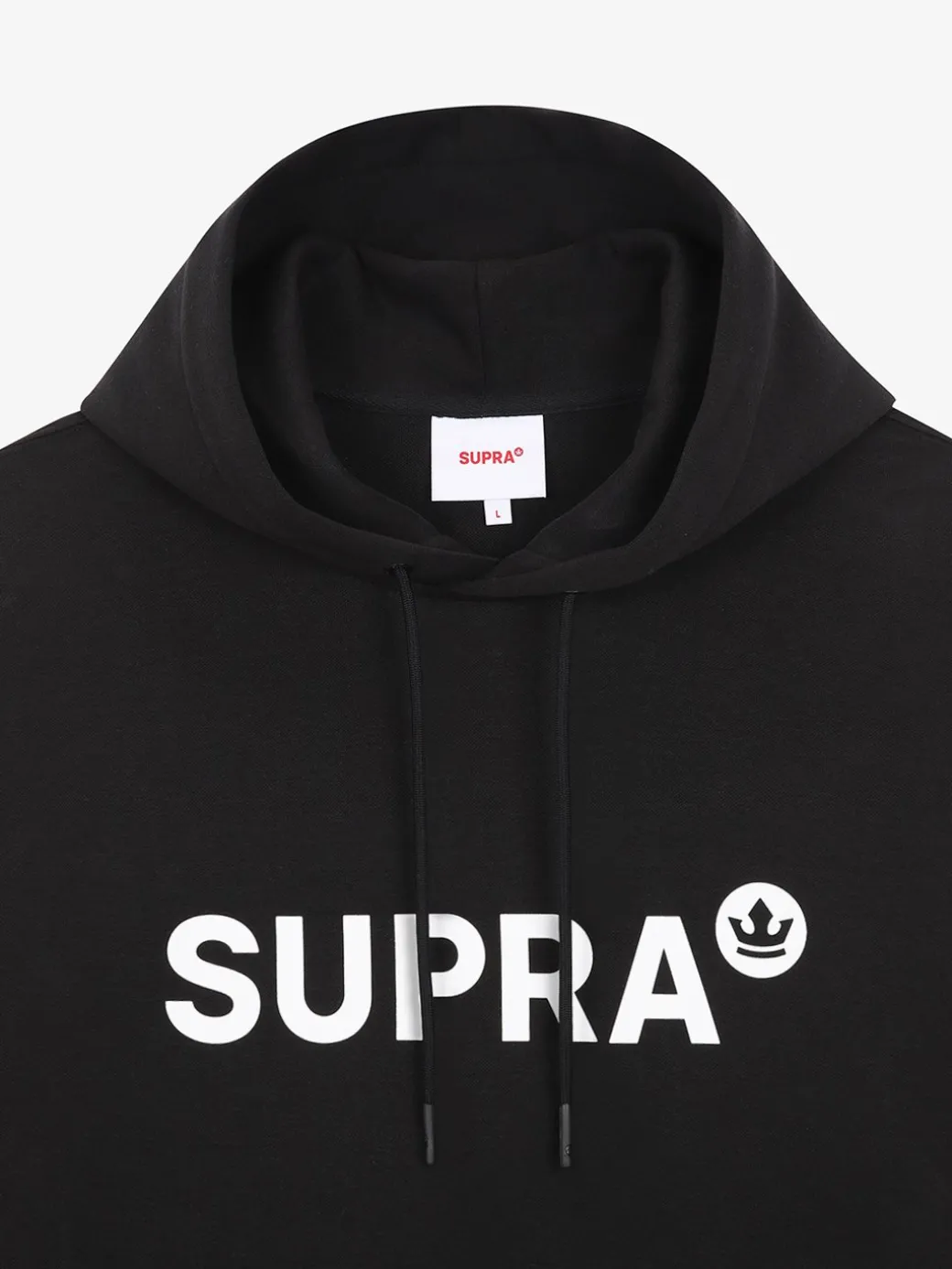ESSENTIAL BASIC LOGO OVER FIT HOODIE