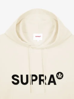 ESSENTIAL BASIC LOGO OVER FIT HOODIE