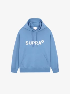 ESSENTIAL BASIC LOGO OVER FIT HOODIE