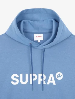 ESSENTIAL BASIC LOGO OVER FIT HOODIE