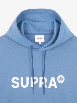 ESSENTIAL BASIC LOGO OVER FIT HOODIE