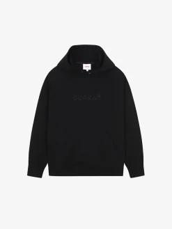 ESSENTIAL BASIC SMALL LOGO OVER FIT RAGLAN HOODIE