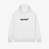 ESSENTIAL BASIC SMALL LOGO OVER FIT RAGLAN HOODIE