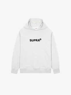 ESSENTIAL BASIC SMALL LOGO OVER FIT RAGLAN HOODIE