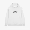 ESSENTIAL BASIC SMALL LOGO OVER FIT RAGLAN HOODIE