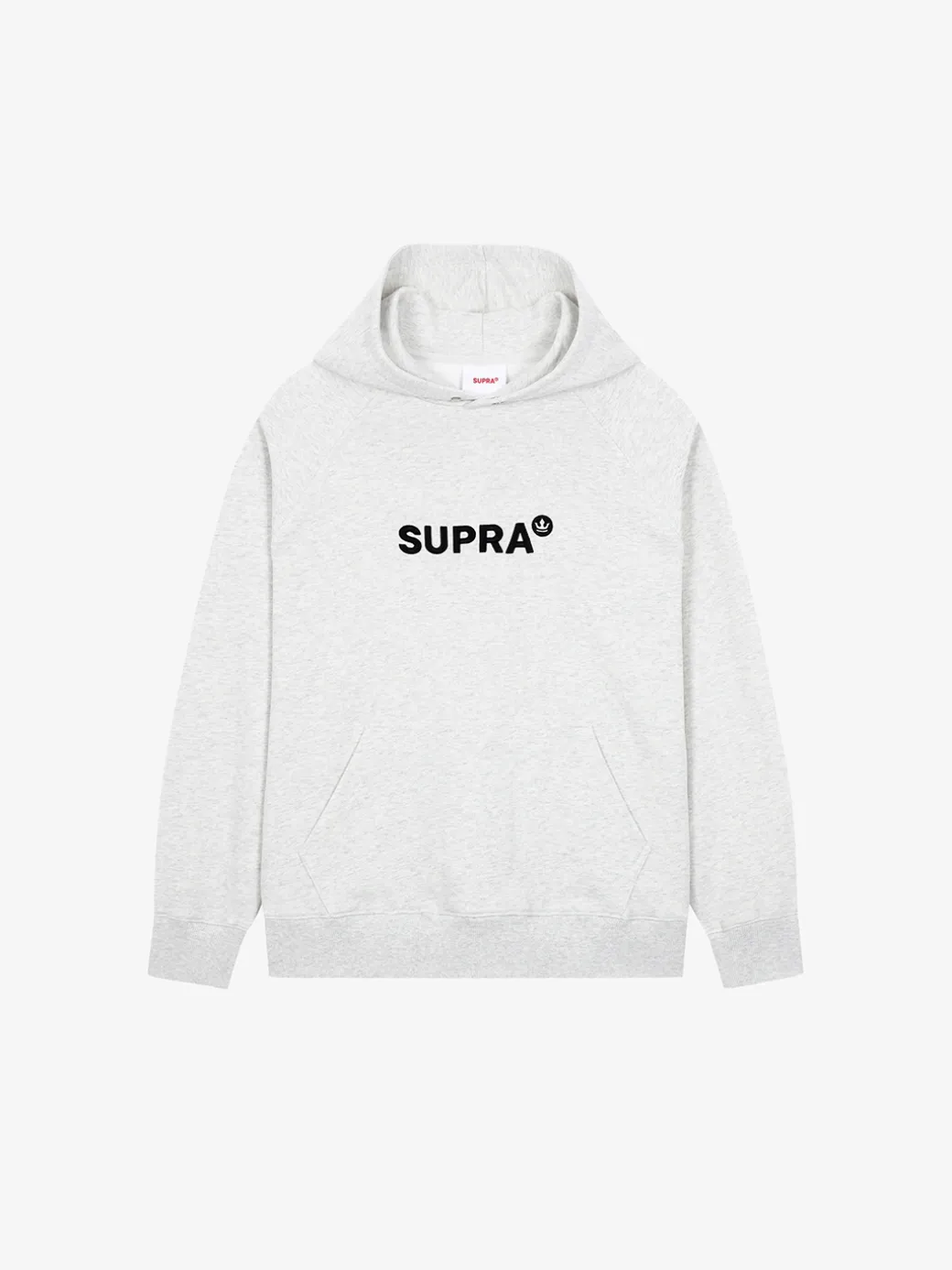 ESSENTIAL BASIC SMALL LOGO OVER FIT RAGLAN HOODIE