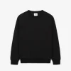 ESSENTIAL BASIC SMALL LOGO RAGLAN OVER FIT SWEATSHIRT
