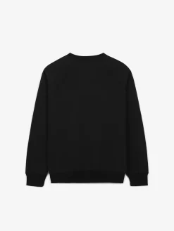 ESSENTIAL BASIC SMALL LOGO RAGLAN OVER FIT SWEATSHIRT