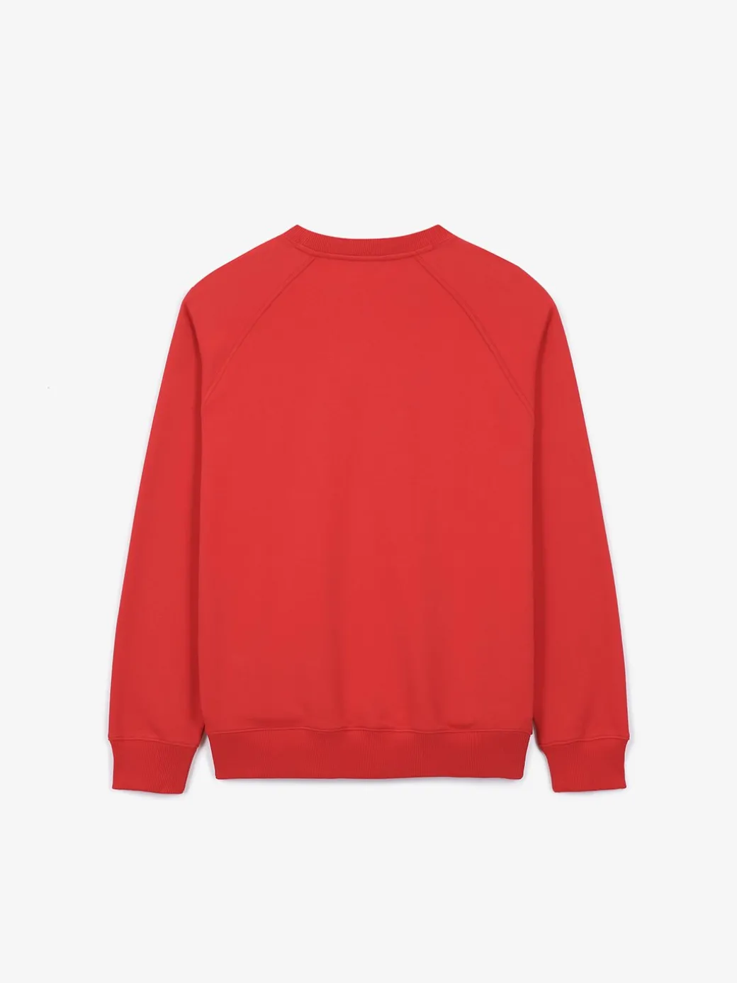 ESSENTIAL BASIC SMALL LOGO RAGLAN OVER FIT SWEATSHIRT