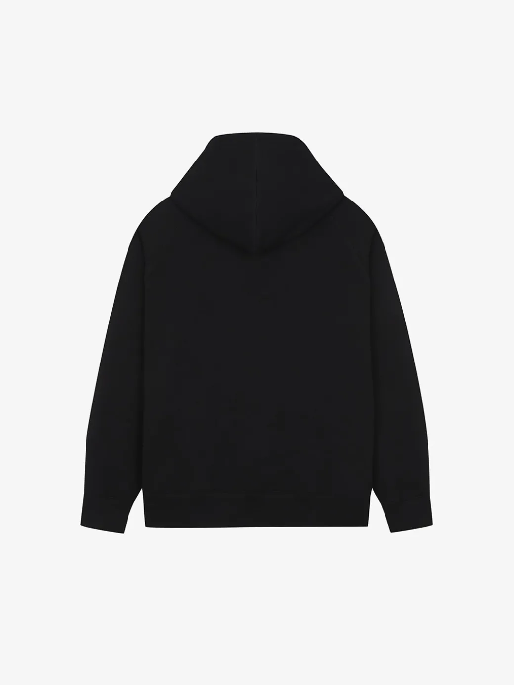 ESSENTIAL BASIC SMALL LOGO OVER FIT RAGLAN HOODIE