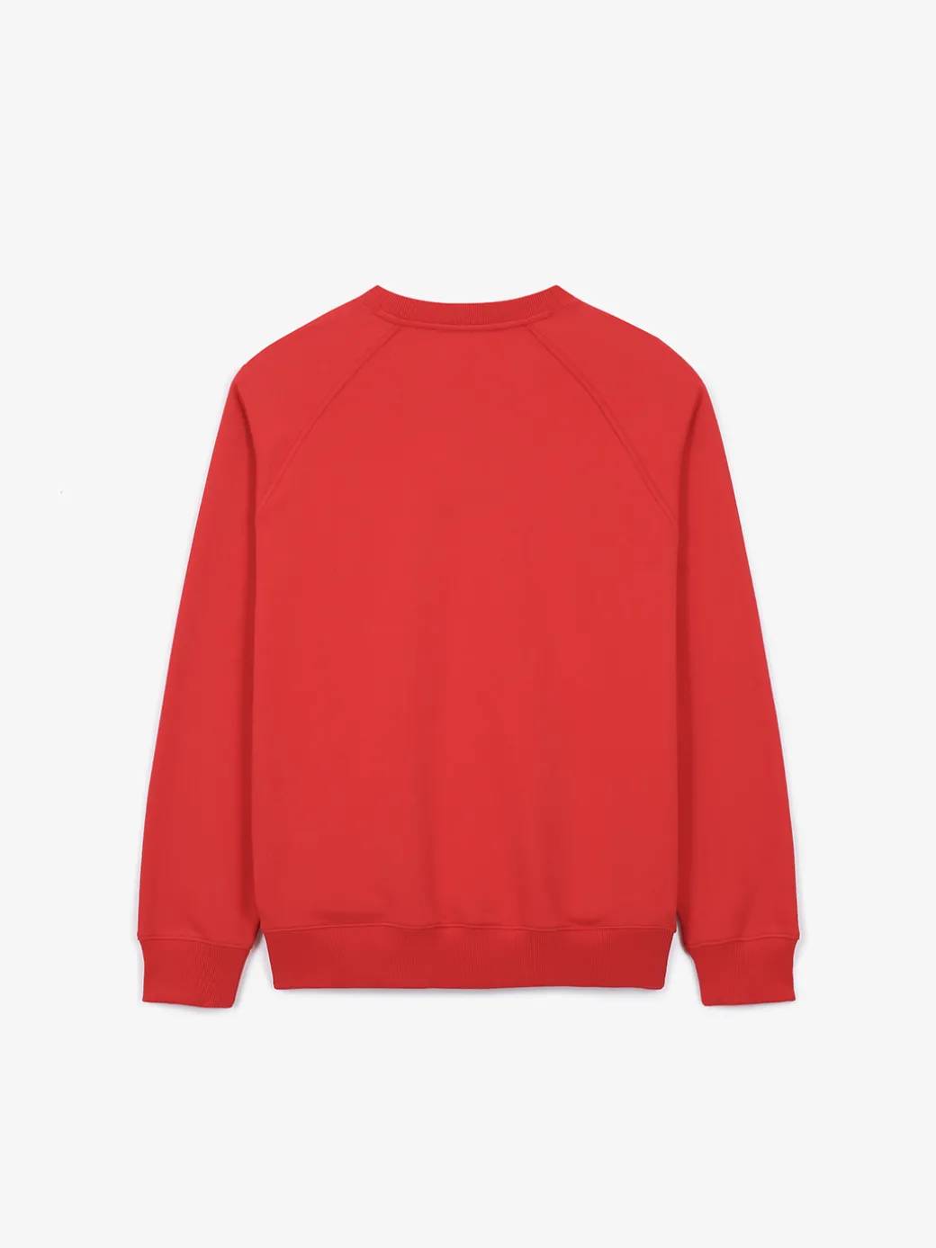 ESSENTIAL BASIC SMALL LOGO RAGLAN OVER FIT SWEATSHIRT