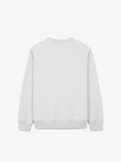 ESSENTIAL BASIC SMALL LOGO RAGLAN OVER FIT SWEATSHIRT