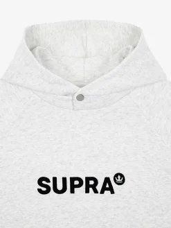 ESSENTIAL BASIC SMALL LOGO OVER FIT RAGLAN HOODIE