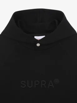 ESSENTIAL BASIC SMALL LOGO OVER FIT RAGLAN HOODIE