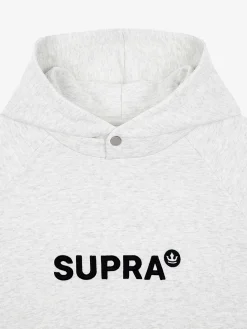 ESSENTIAL BASIC SMALL LOGO OVER FIT RAGLAN HOODIE